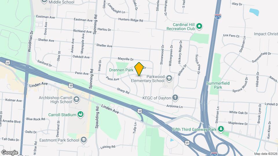 1201 Reedsdale Rd Map and Location Details