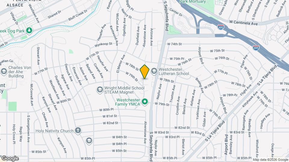 6322 W 78th Pl Map and Location Details