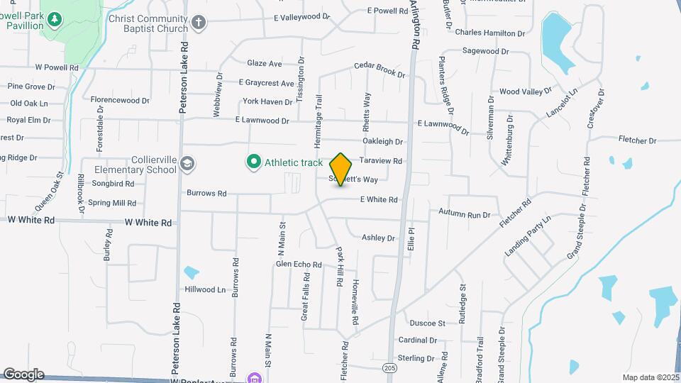 304 E White Rd Map and Location Details