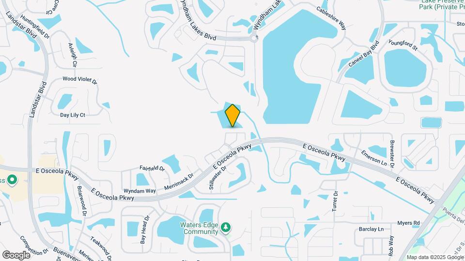 3306 Sandy Shore Ln Map and Location Details