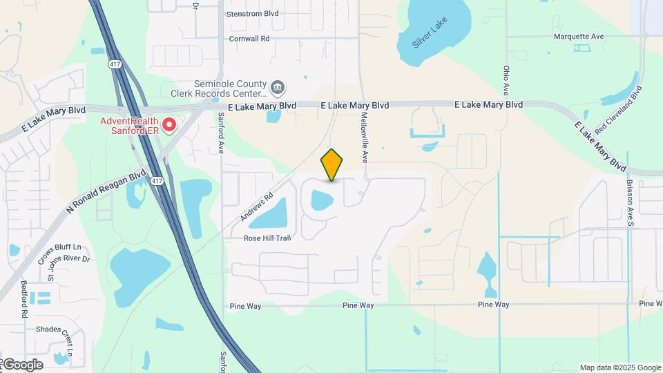 1421 Pine Oak Trail Map and Location Details