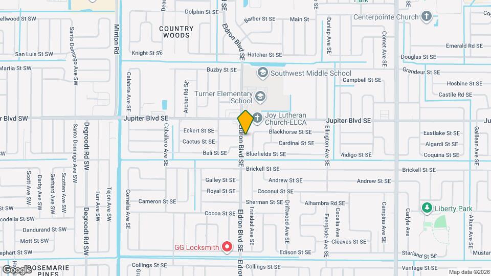 549 Eldron Blvd SE Map and Location Details
