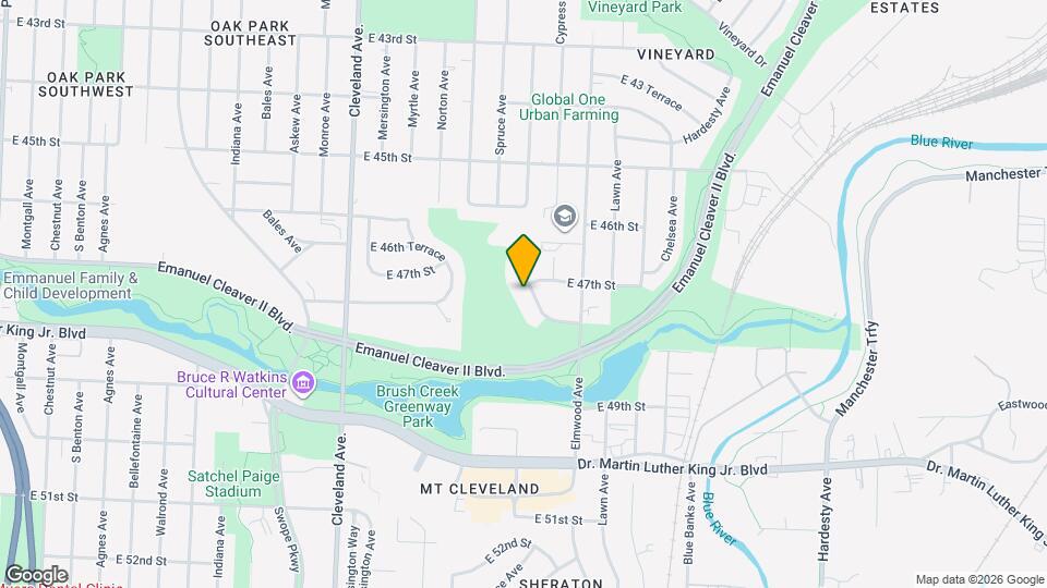 4704 Kensington Ave Mapa y Detalles de la Ubicación