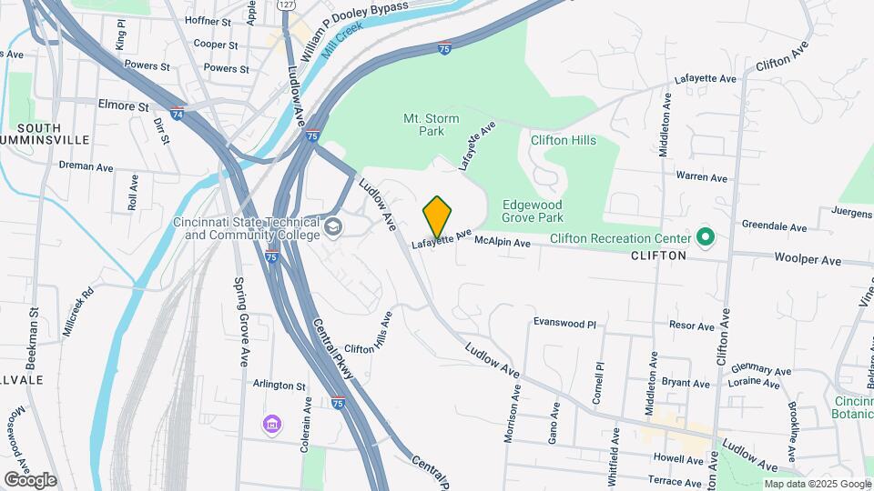McAlpin Apartments Map and Location Details