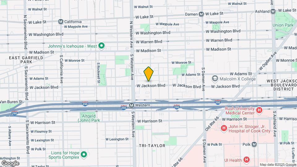 2304 W Jackson Blvd Map and Location Details