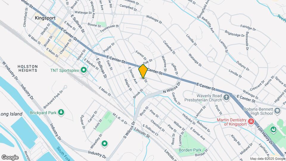 1010 Myrtle St Map and Location Details