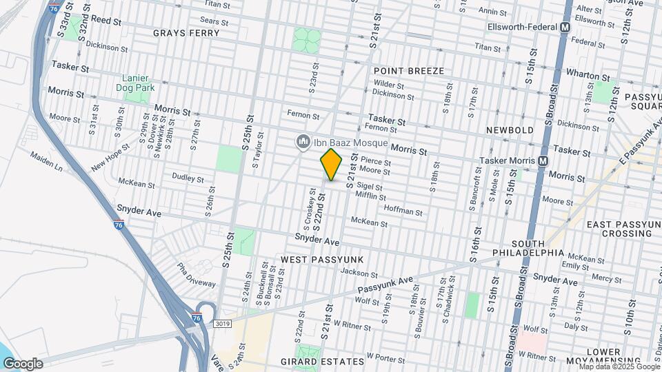 2137 Mifflin St Map and Location Details