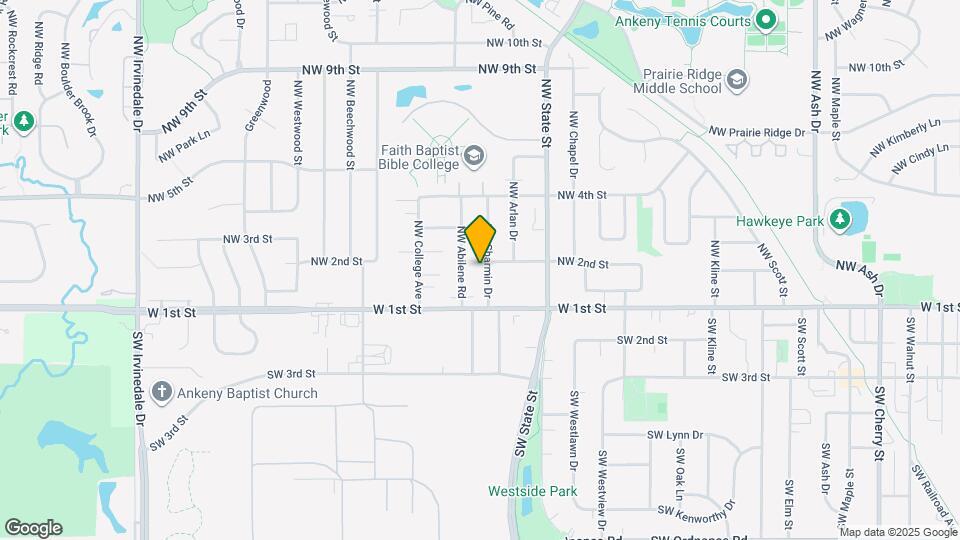 202 NW Sharmin Dr Map and Location Details