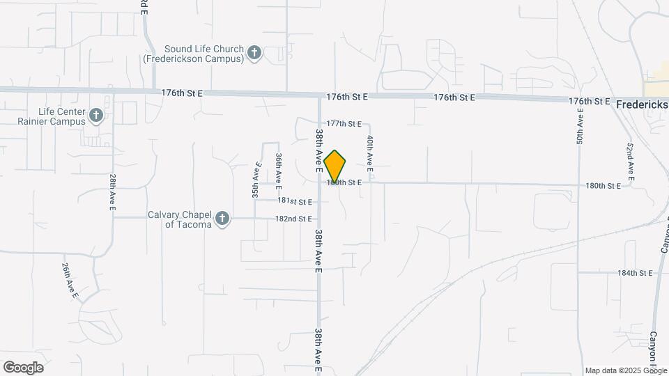 18002 38th Ave Ct E Map and Location Details