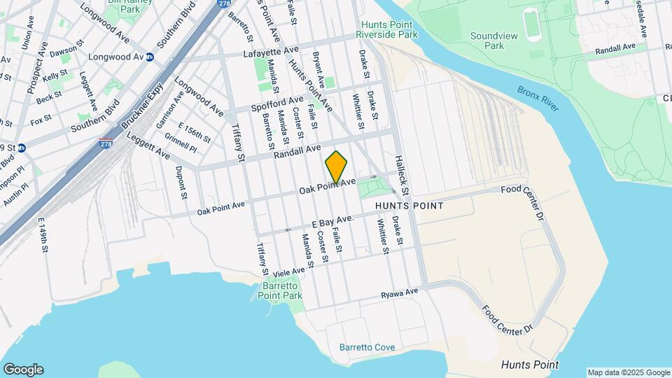 1312 Oak Point Ave Mapa y Detalles de la Ubicación
