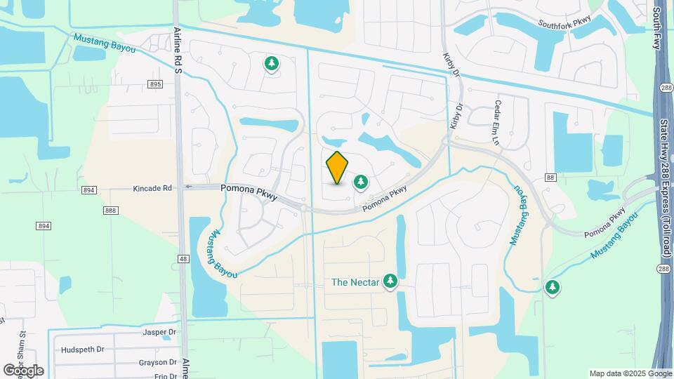 2314 Cotton Creek Ln Map and Location Details