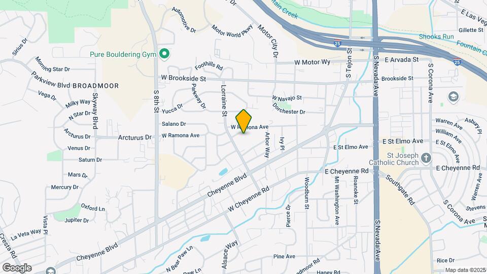 235-235 Crestone Ave Map and Location Details
