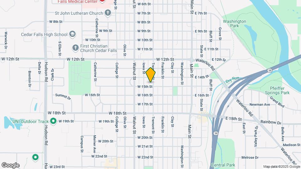 1421 Tremont St Map and Location Details