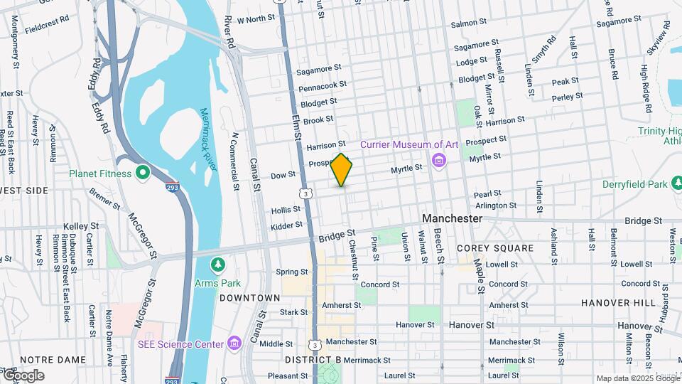 68 Orange St Map and Location Details