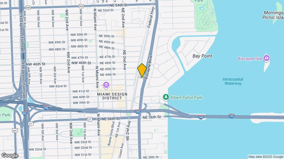 4250 Biscayne Blvd Map and Location Details