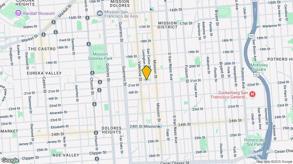 3256 21st St Map and Location Details