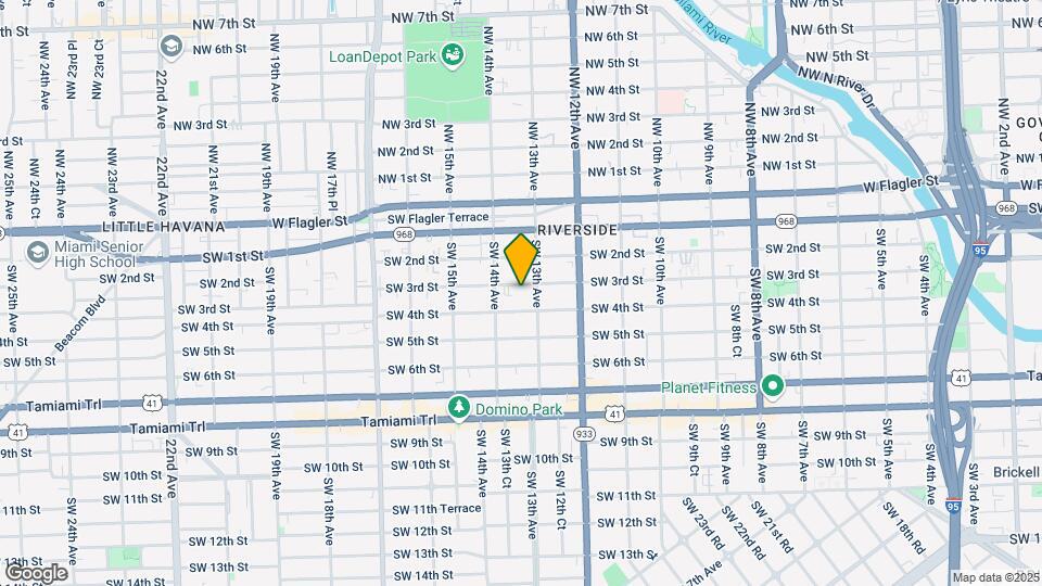 1326 SW 3rd St Map and Location Details