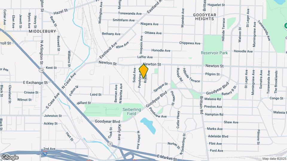 272 Kryder Ave Mapa y Detalles de la Ubicación