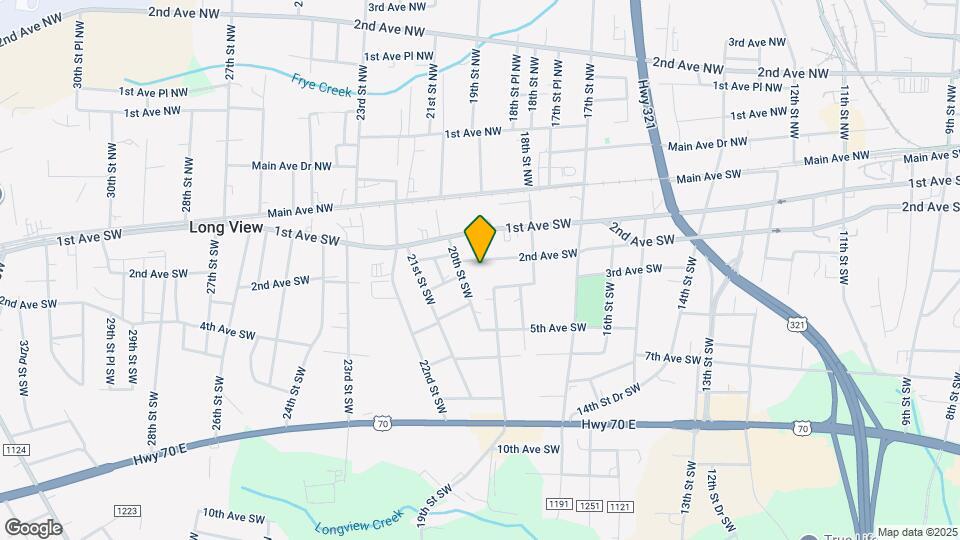 1909 2nd Ave SW Map and Location Details