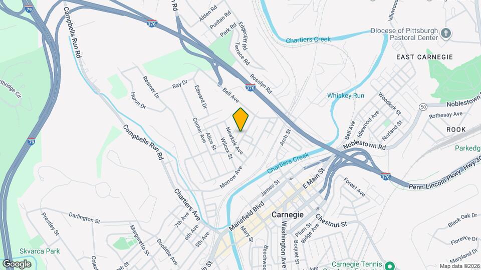 433 Justus Ave Mapa y Detalles de la Ubicación