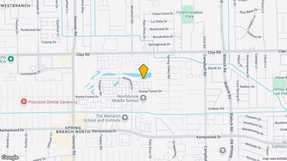 9830 Magnolia Village Ln Map and Location Details