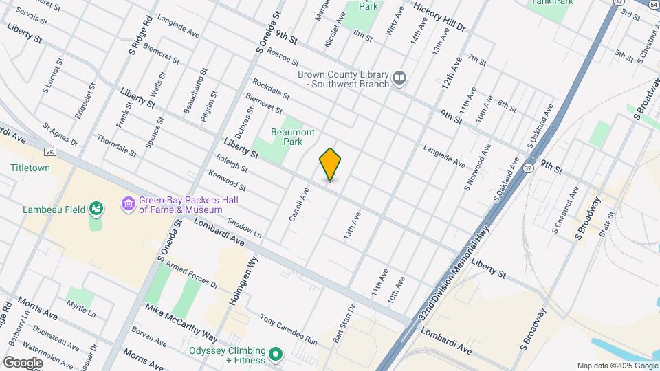 1623 Jay Ln Map and Location Details