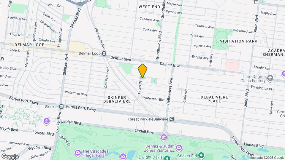 5785 Kingsbury Pl Mapa y Detalles de la Ubicación