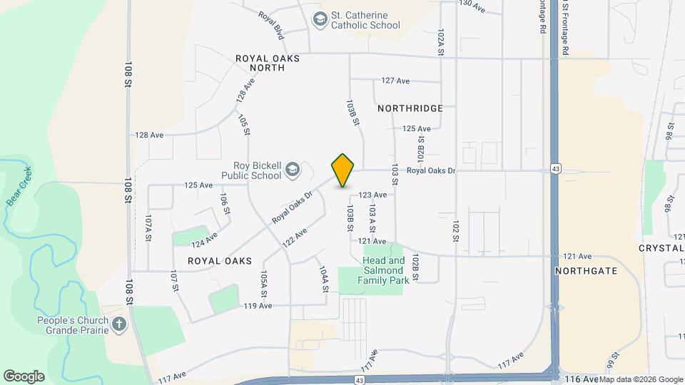 12226-1103B 103B St Map and Location Details