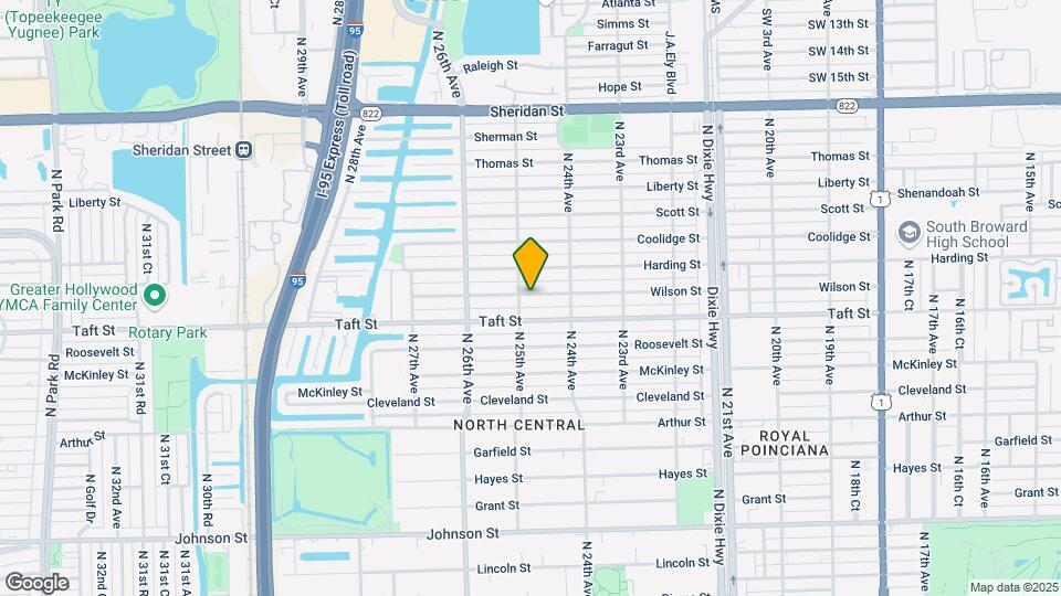 2444 Wilson St Map and Location Details