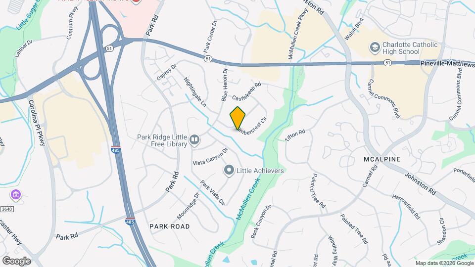 8729 Timbercrest Cir Map and Location Details