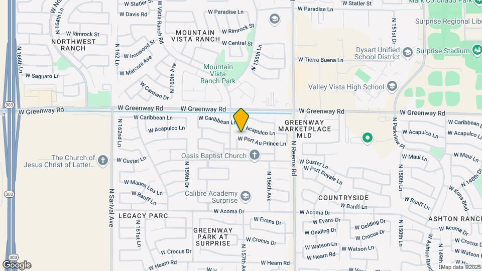 15672 W Port Au Prince Ln Map and Location Details