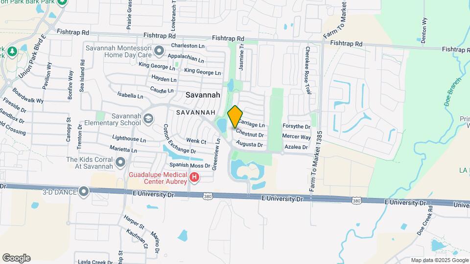 1400 Chestnut Dr Map and Location Details