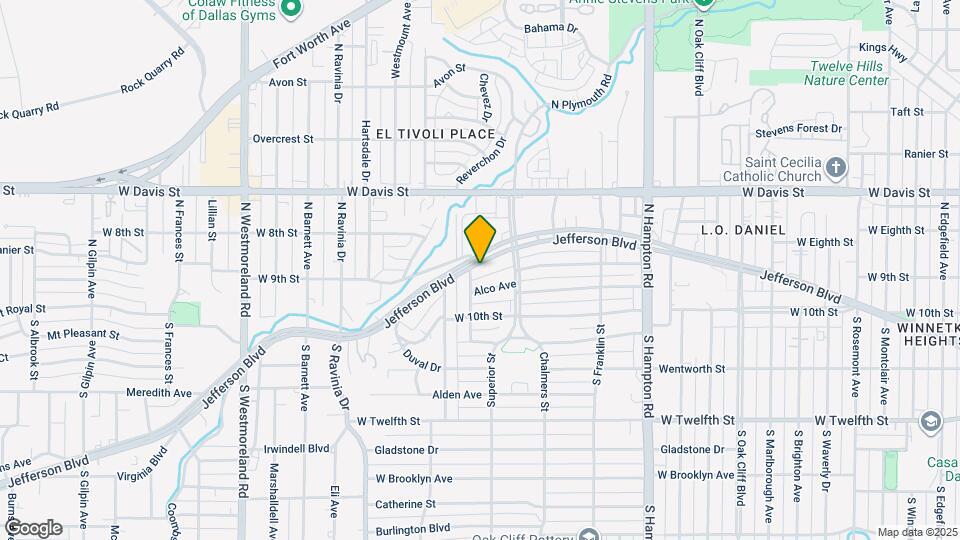 2732 W Jefferson Blvd Map and Location Details