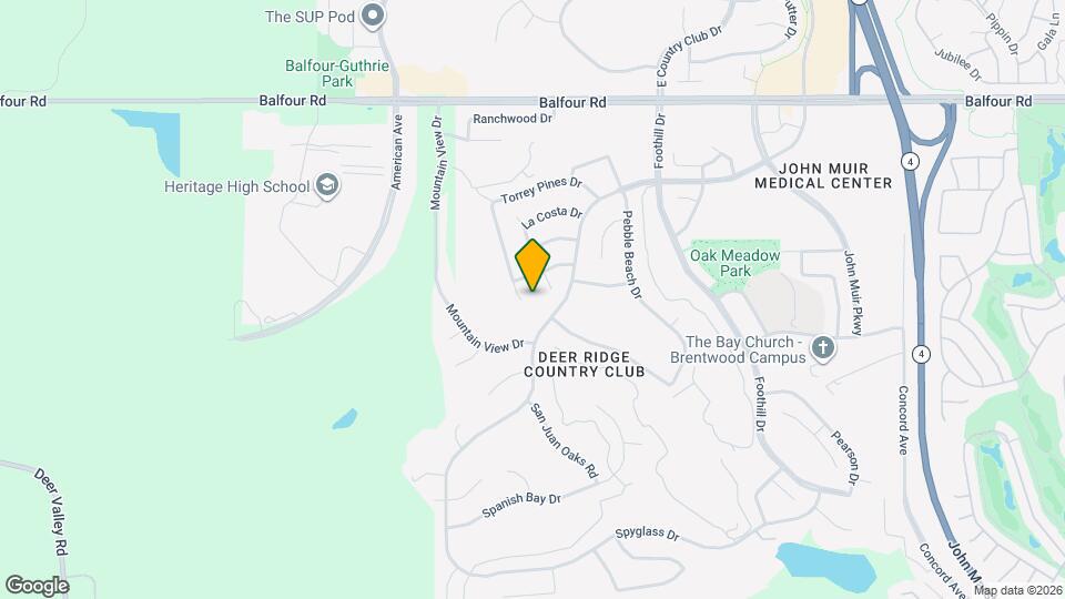 2674 Torrey Pines Dr Map and Location Details