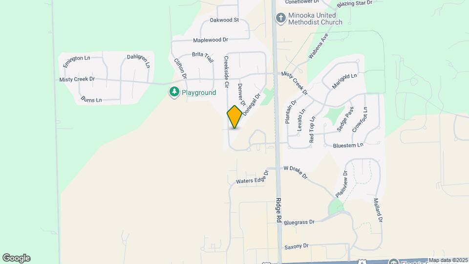 1606 Donegal Dr Map and Location Details