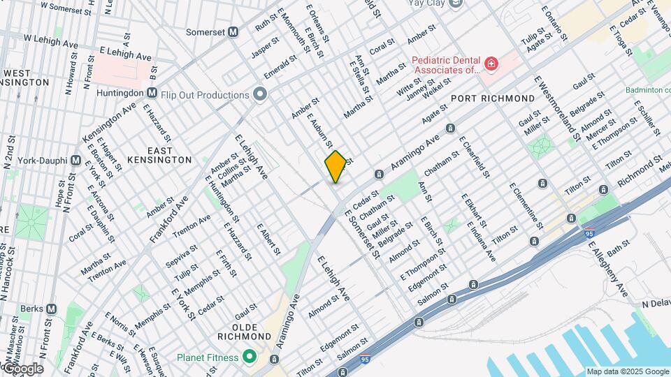 2327 E Somerset St Map and Location Details