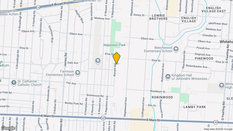 442 Barnett Rd Map and Location Details