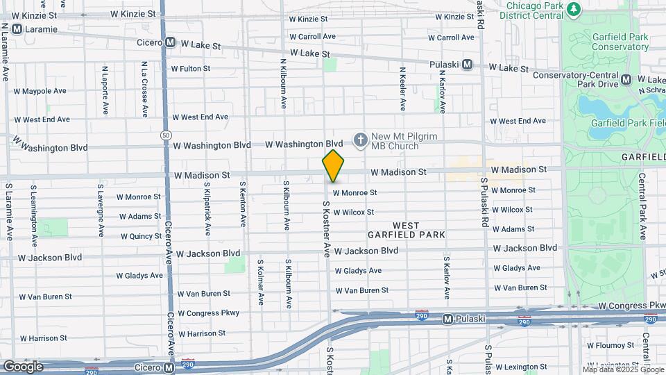 4350 W Monroe St Map and Location Details