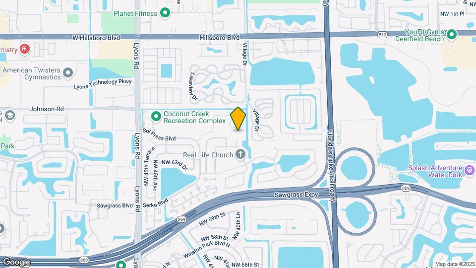 6520 NW 41st Terrace Map and Location Details