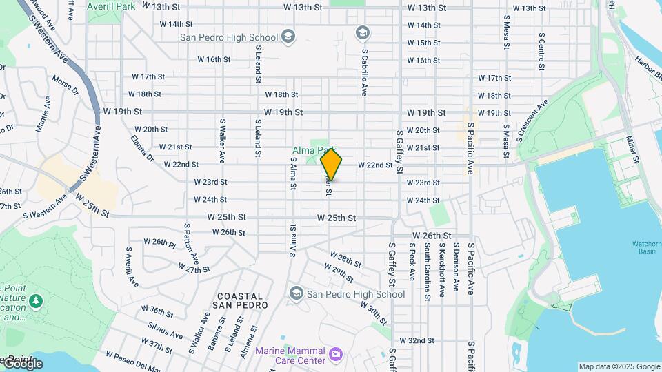 893 W 23rd St, Unit 893 Map and Location Details