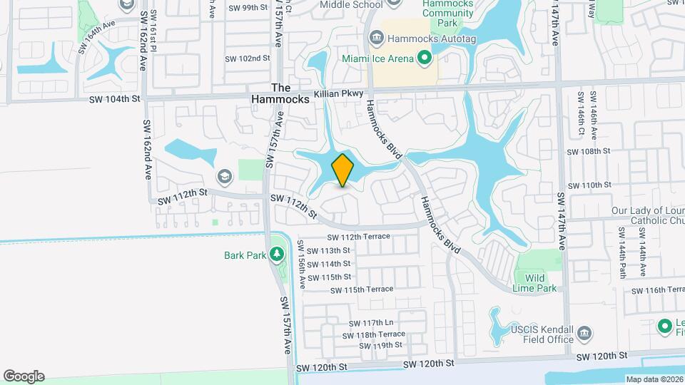 15463 SW 110th Terrace Map and Location Details