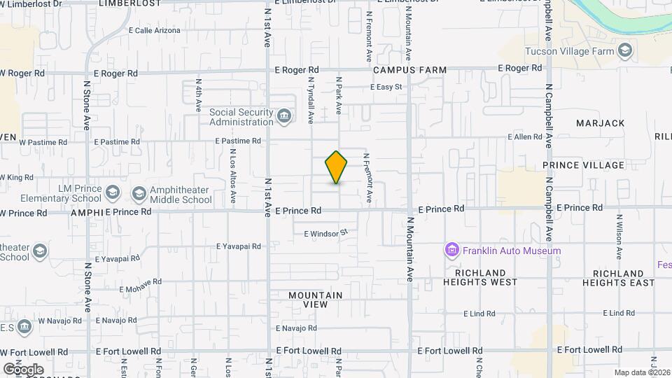 945 E Weymouth St Map and Location Details