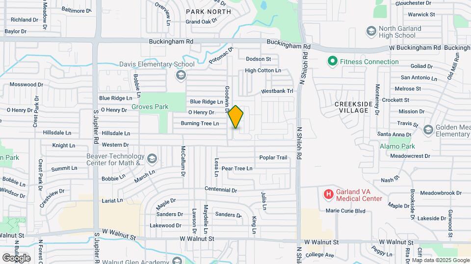 1309 Haybale Ln Map and Location Details