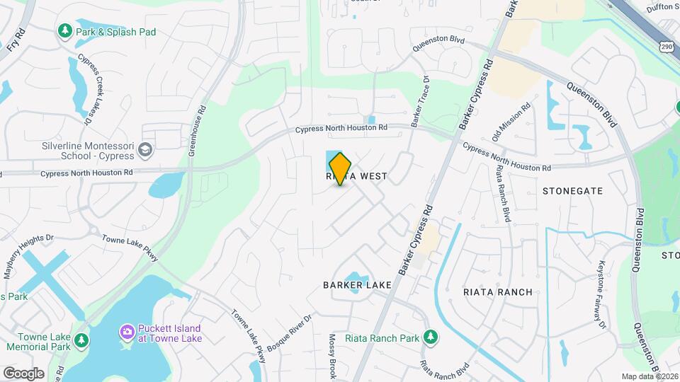 10907 Barker Gate Ct Map and Location Details