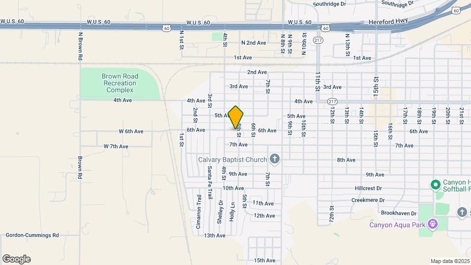 600 5th St Map and Location Details