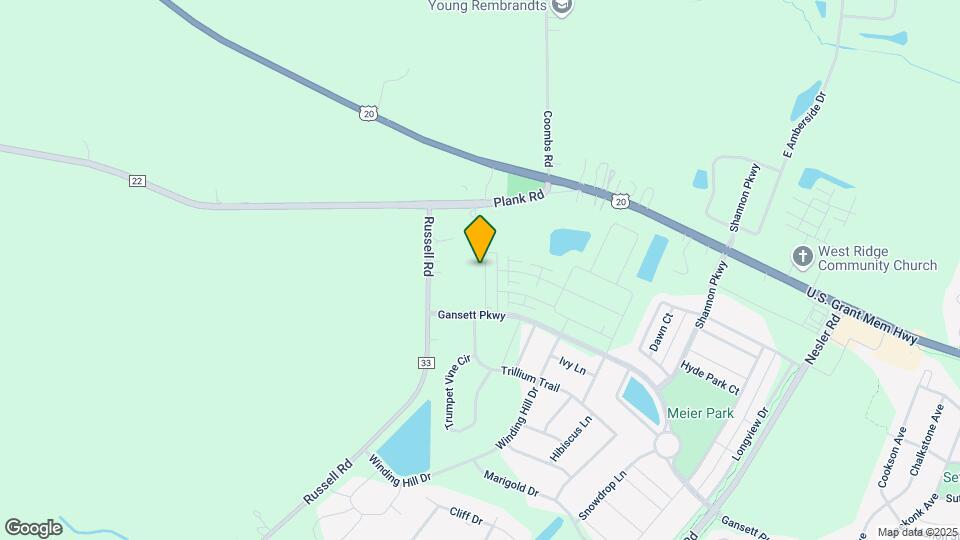 162 Goldenrod Dr Map and Location Details