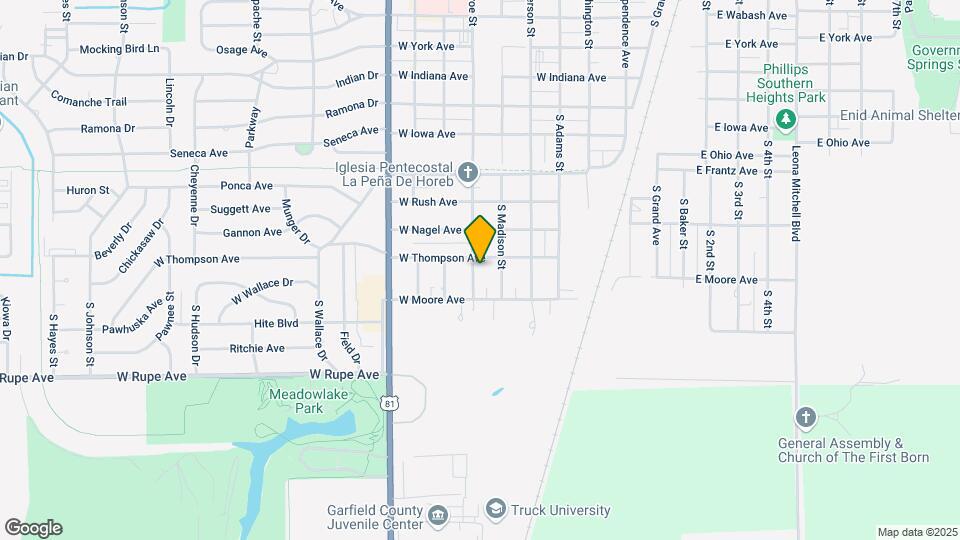 1609 S Monroe St Map and Location Details