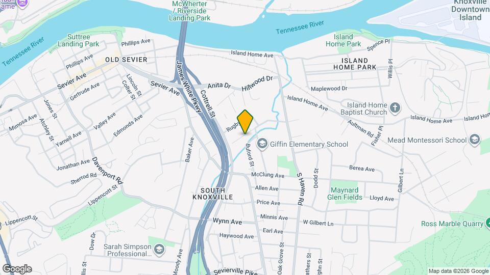 1704 Lenland Ave Map and Location Details