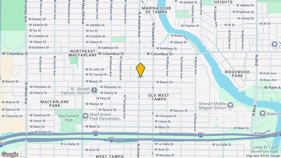 2507 N Armenia Ave Map and Location Details