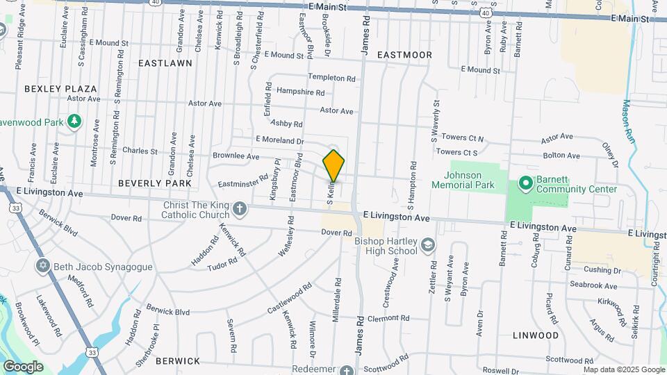 1110 S Kellner Rd Map and Location Details